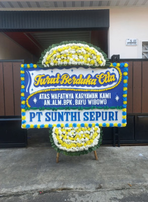 Papan Bunga Duka di Tahtul Yaman